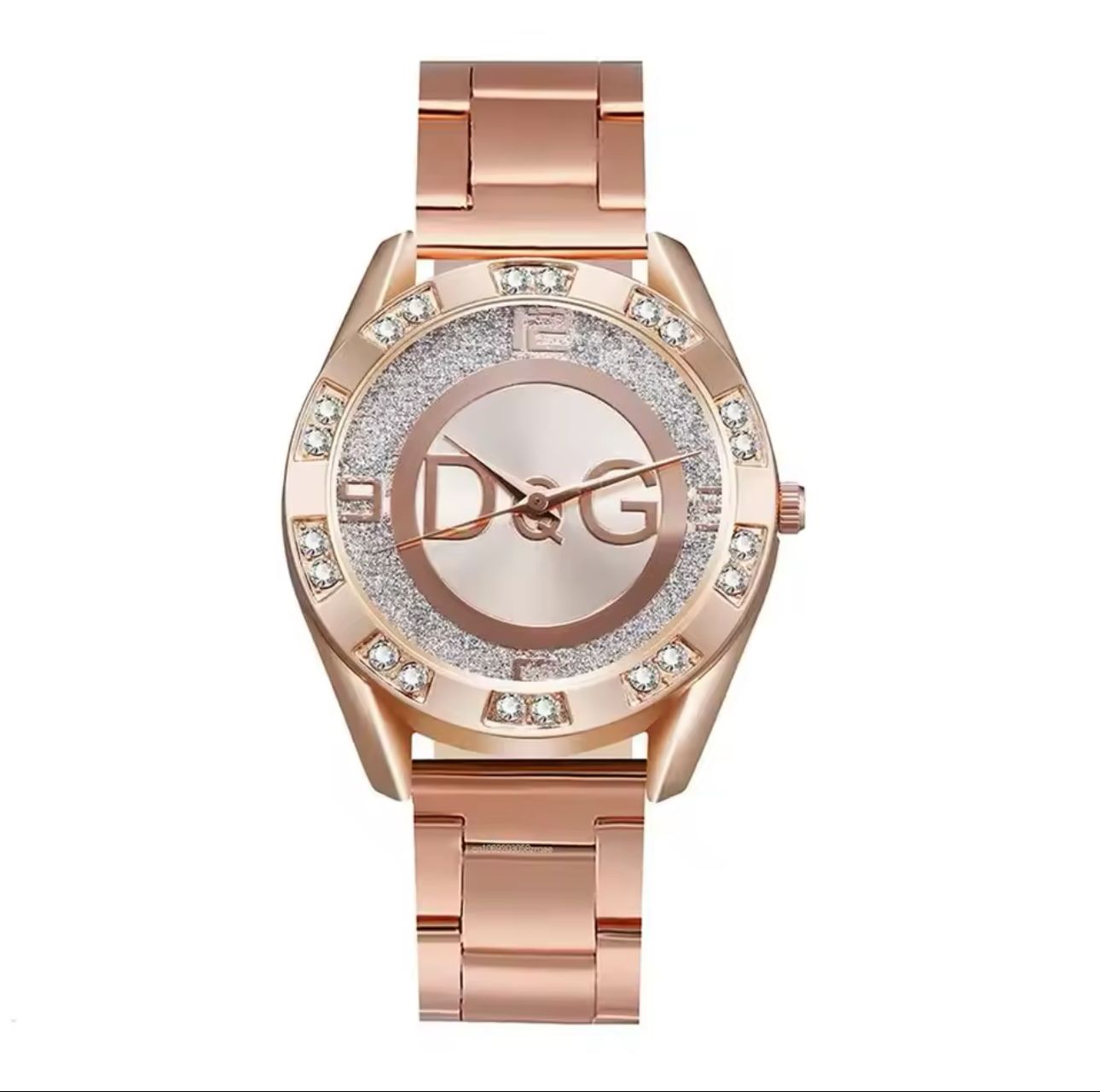 Rose Gold Crystal Women’s Watch – Luxury Quartz, Adjustable Strap | Free Shipping