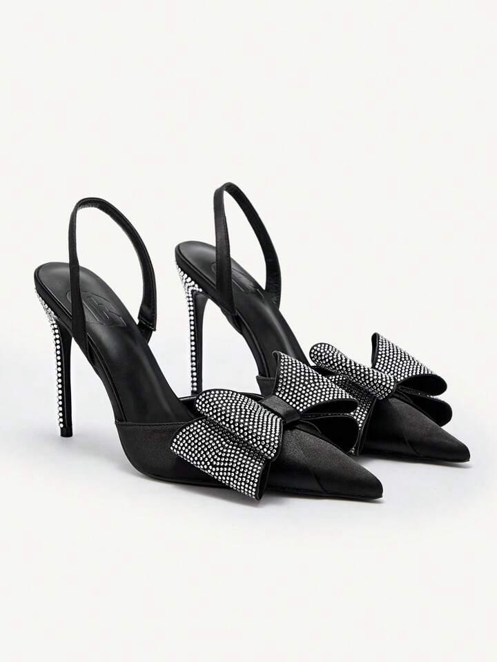 Women’s Lace-Up Mesh Heeled Sandals – Peep Toe Stilettos | Free Shipping