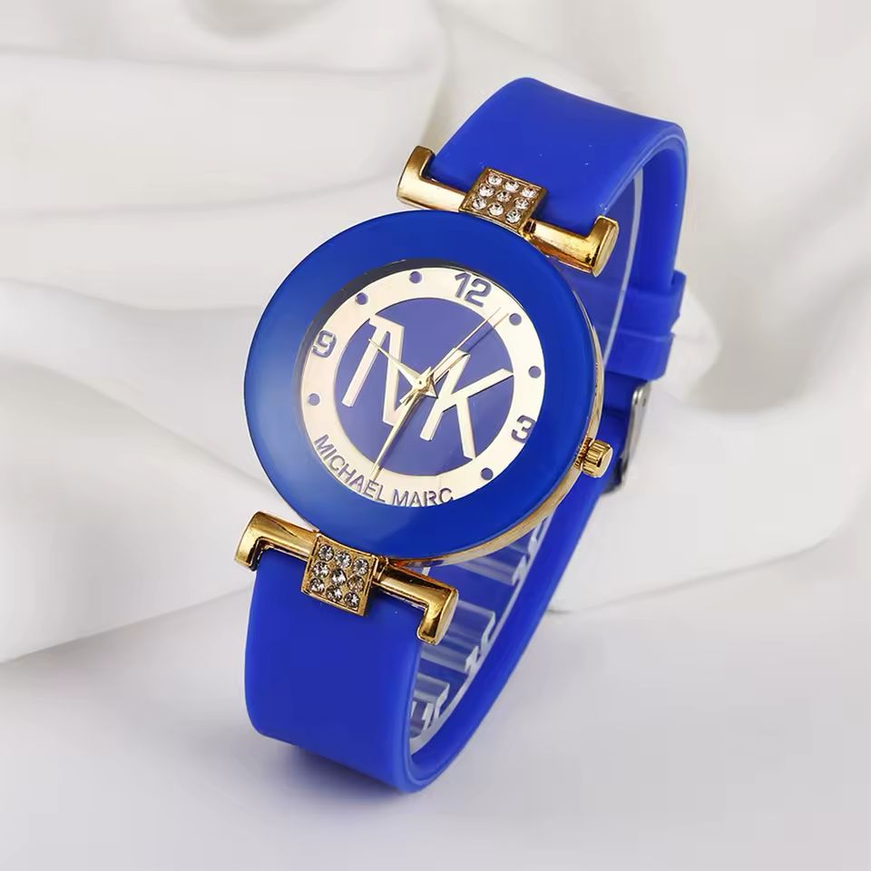 UTHAI Women's Fashion Watch – Diamond Dial, Silicone Strap, Minimalist Style | Free Shipping