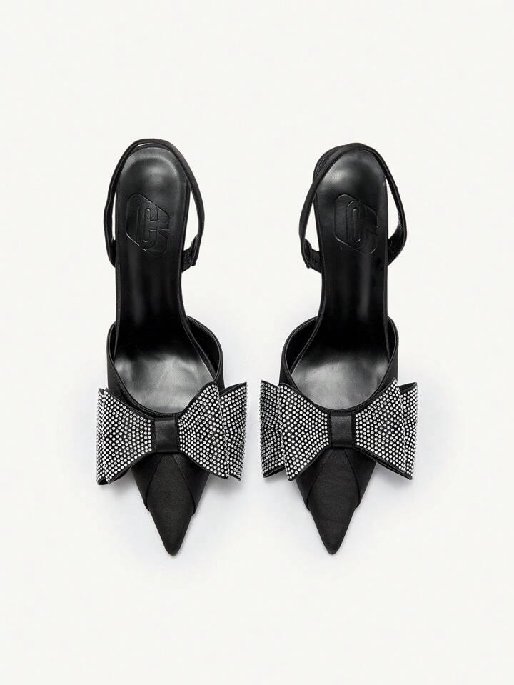 Women’s Lace-Up Mesh Heeled Sandals – Peep Toe Stilettos | Free Shipping