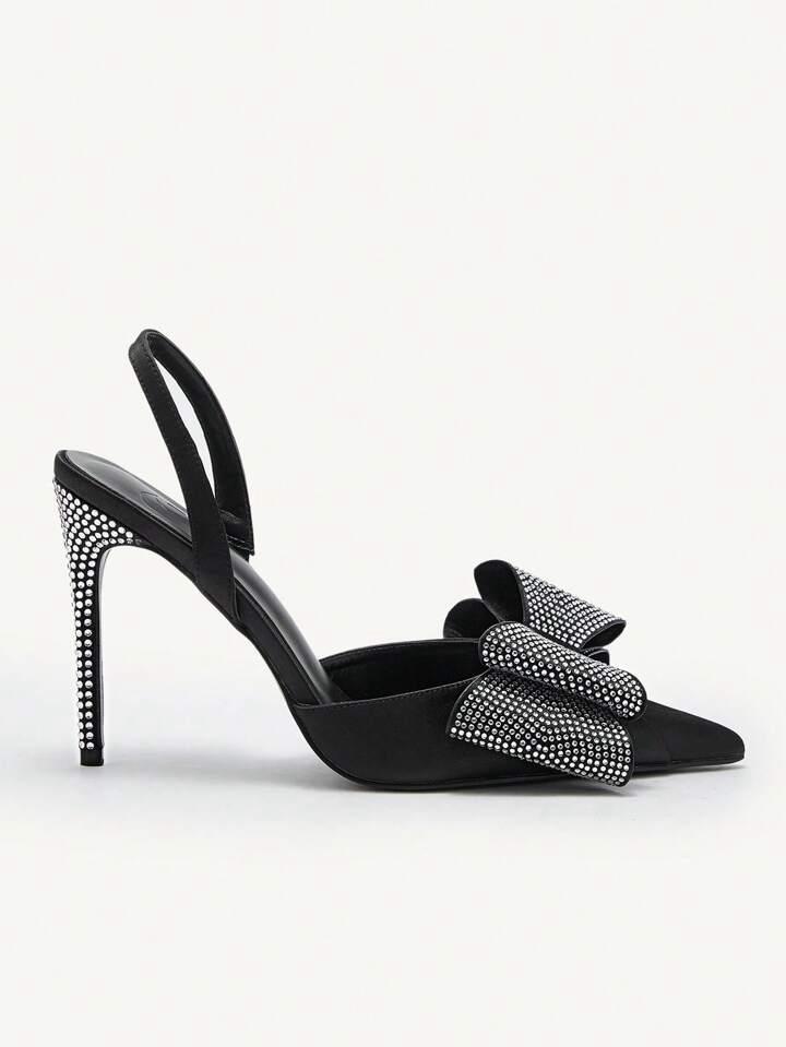 Women’s Lace-Up Mesh Heeled Sandals – Peep Toe Stilettos | Free Shipping